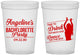 Custom Bachelorette 16 oz Translucent Cups - Drink Dance On Bar | 60122