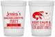 Custom Bachelorette 16 oz Translucent Cups - Crawfish Boil | 60137