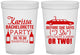 Custom Bachelorette 16 oz Translucent Cups - Before She Says I Do | 60142