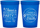 Custom Bachelorette 16 oz Translucent Cups - Manis Mimosas | 60149