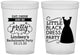 Custom Bachelorette 16 oz Translucent Cups - Little Black Dress | 60164
