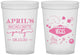 Custom Bachelorette 16 oz Translucent Cups - Las Vegas | 60198