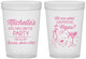 Custom Bachelorette 16 oz Translucent Cups - Las Vegas | 60199