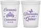 Custom Quinceanera 16 oz Translucent Cups - Bienvenidos A Mis Quince | 70005