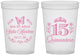 Custom Quinceanera 16 oz Translucent Cups - Mis Quince Anos | 70007