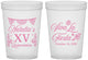 Custom Quinceanera 16 oz Translucent Cups - Viva La Fiesta Quince | 70008