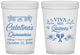 Custom Quinceanera 16 oz Translucent Cups - Viva Mis Quinces | 70009