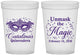 Custom Quinceanera 16 oz Translucent Cups - Mardi Gras Quince | 70010