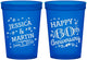 Custom Anniversary 16 oz Translucent Cups - Cheers To 60 Years | 80009