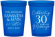 Custom Anniversary 16 oz Translucent Cups - 30 Years Of Marriage | 80033