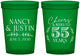 Custom Anniversary 16 oz Translucent Cups - Cheers To 55 Years | 80038
