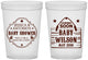 Custom Baby Shower 16 oz Translucent Cups - Gender Reveal Buck Or Doe | 90002