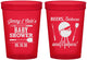 Custom Baby Shower 16 oz Translucent Cups - Beers Bbq Babies | 90006