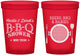 Custom Baby Shower 16 oz Translucent Cups - Beers Bbq Babies | 90007