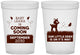 Custom Baby Shower 16 oz Translucent Cups - Little Deer On The Way | 90011