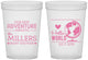 Custom Baby Shower 16 oz Translucent Cups - Hello World | 90013