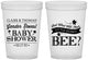 Custom Baby Shower 16 oz Translucent Cups - Little Honey Bee | 90018