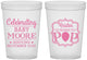 Custom Baby Shower 16 oz Translucent Cups - Going To Pop | 90040