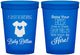 Custom Baby Shower 16 oz Translucent Cups - Baby Is Brewing | 90041
