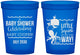 Custom Baby Shower 16 oz Translucent Cups - Little Squirt On The Way | 90045