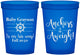 Custom Baby Shower 16 oz Translucent Cups - Nautical Anchors Aweigh | 90054