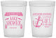 Custom Baby Shower 16 oz Translucent Cups - Anchors Aweigh Little Girl | 90056