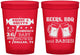 Custom Baby Shower 16 oz Translucent Cups - Beers Bbq Babies | 90060