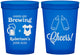 Custom Baby Shower 16 oz Translucent Cups - Babies Are Brewing | 90080