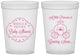 Custom Baby Shower 16 oz Translucent Cups - Princess Coming Soon | 90085
