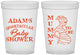 Custom Baby Shower 16 oz Translucent Cups - Mummy To Be Halloween | 90087