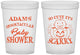 Custom Baby Shower 16 oz Translucent Cups - So Cute Halloween | 90088