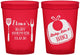 Custom Baby Shower 16 oz Translucent Cups - Beers Bbq Babies | 90114