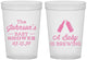 Custom Baby Shower 16 oz Translucent Cups - Baby Is Brewing | 90116