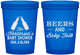 Custom Baby Shower 16 oz Translucent Cups - Beers And Baby Talk | 90117