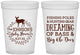 Custom Baby Shower 16 oz Translucent Cups - Fishing Hunting | 90119