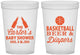 Custom Baby Shower 16 oz Translucent Cups - Basketball Beer Diapers | 90133