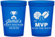 Custom Baby Shower 16 oz Translucent Cups - Sports Mvp | 90141