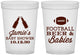 Custom Baby Shower 16 oz Translucent Cups - Football Beer Babies | 90147