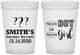 Custom Baby Shower 16 oz Translucent Cups - Gender Reveal | 90150