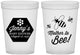 Custom Baby Shower 16 oz Translucent Cups - Mother To Bee | 90153
