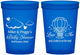 Custom Baby Shower 16 oz Translucent Cups - Love Is In The Air | 90163