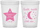 Custom Baby Shower 16 oz Translucent Cups - Twinkle Twinkle Little Star | 90168
