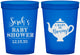Custom Baby Shower 16 oz Translucent Cups - Baby Is Brewing | 90172