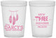 Custom Baby Shower 16 oz Translucent Cups - Tribe Member | 90183