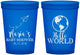 Custom Baby Shower 16 oz Translucent Cups - Hello World | 90185