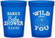 Custom Baby Shower 16 oz Translucent Cups - Lion Wild About You | 90186