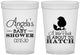 Custom Baby Shower 16 oz Translucent Cups - Chick About To Hatch | 90199