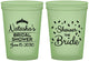 Custom Bridal Shower 16 oz Glow In The Dark Cups - Shower The Bride | 100001