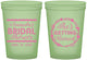 Custom Bridal Shower 16 oz Glow In The Dark Cups - She's Getting Married | 100003