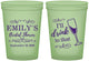 Custom Bridal Shower 16 oz Glow In The Dark Cups - I'll Drink To The That | 100006